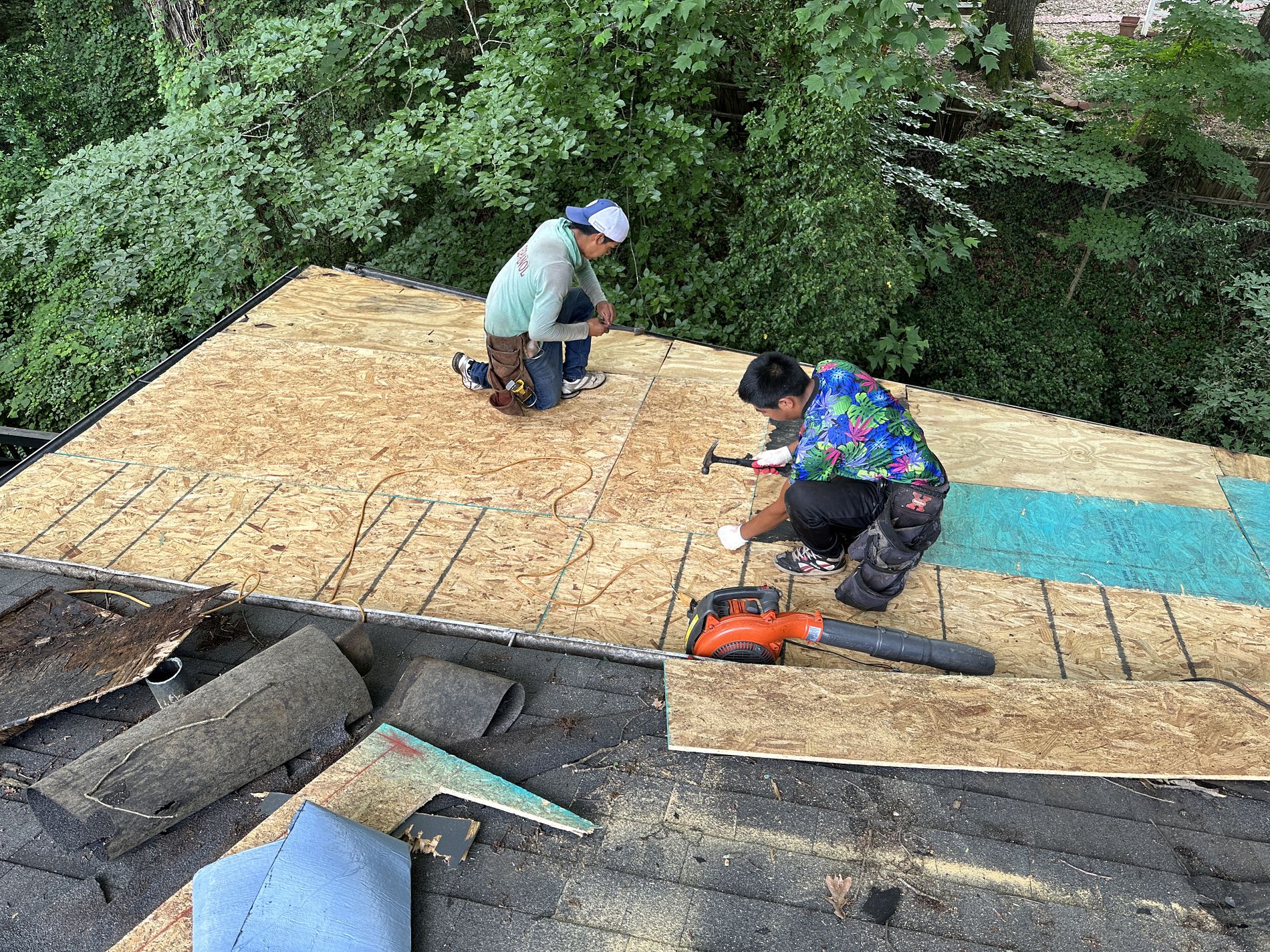 Flat Roof Repair - Chamblee Georgia
