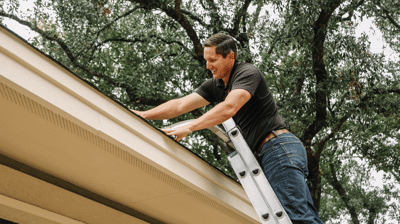 gutters cleaning